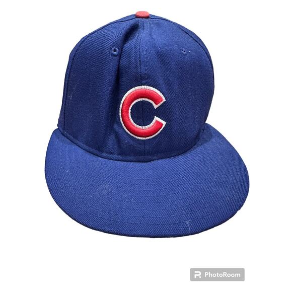 New Era Other - Chicago Cubs Vintage New Era Fitted Hat Sz 7 1/8 59FIFTY USA Pro Model